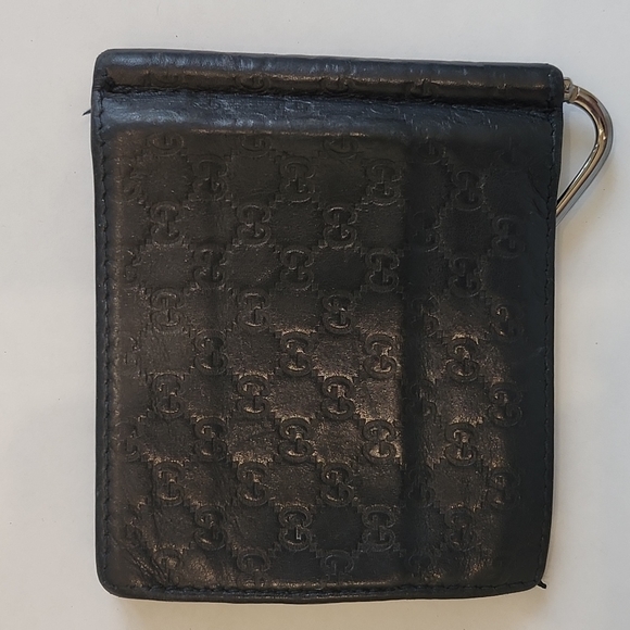 Gucci monogram black money clip wallet - Picture 7 of 7